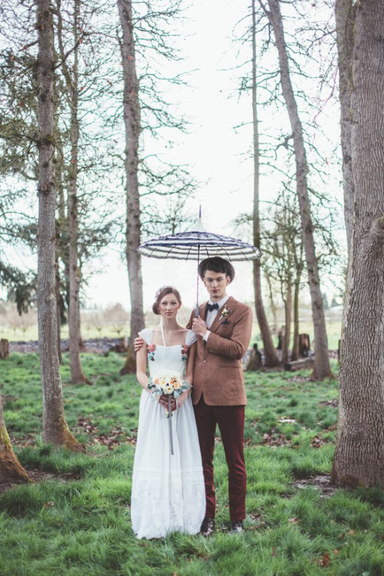 rainy wedding inspiration