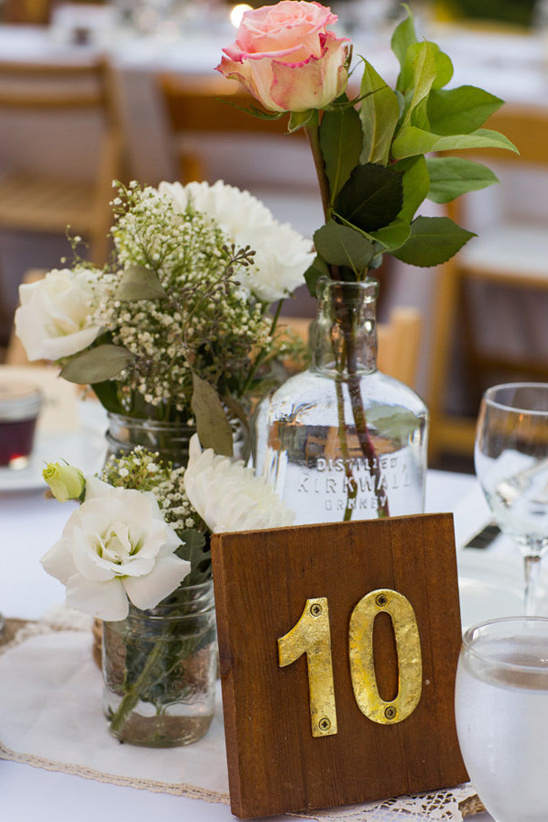 brass table numbers