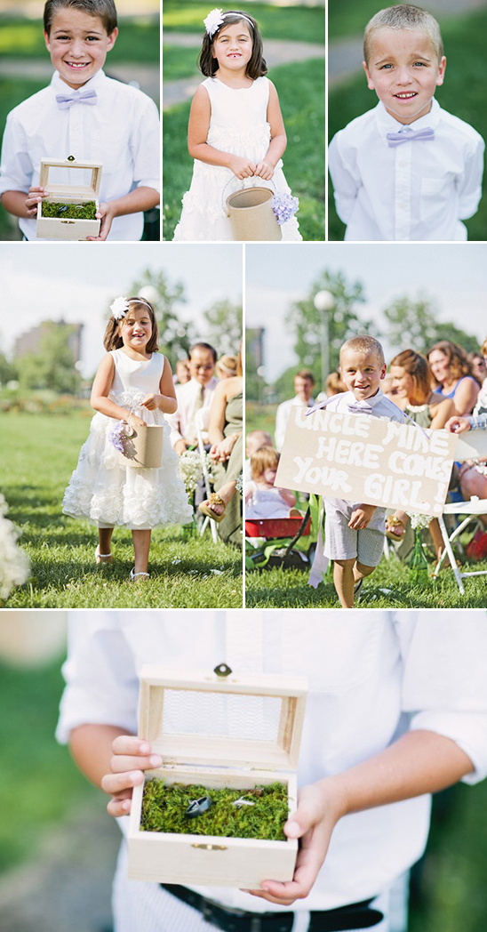 ring bearers and flower girl ideas
