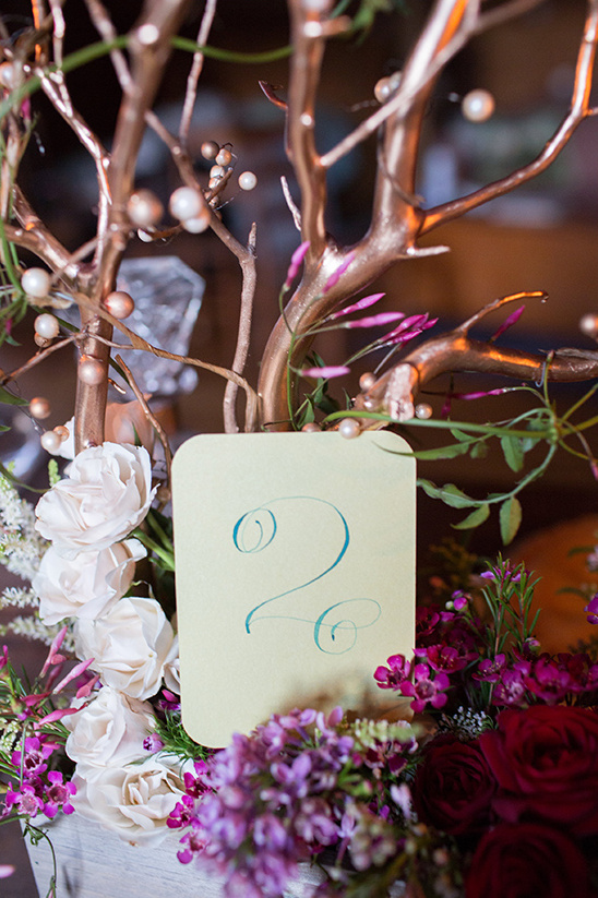 curled script table numbers