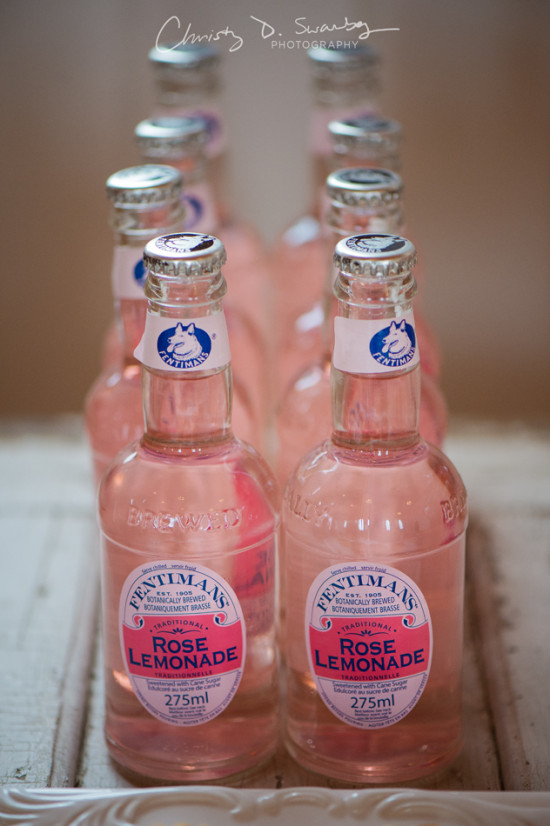 Bottles of refreshing Fentimans Rose Lemonade, a delightful summer drink