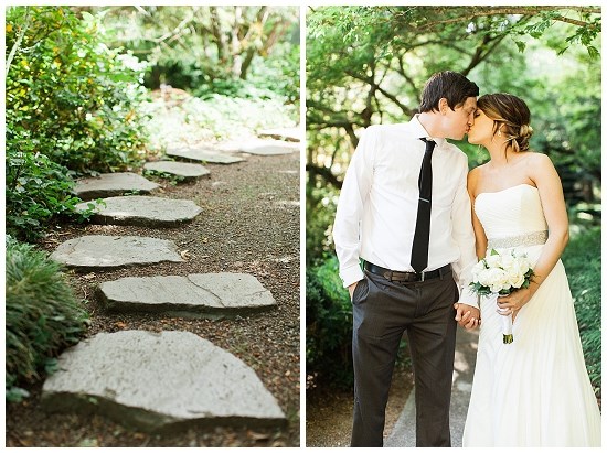 Sweet Oregon Park Wedding