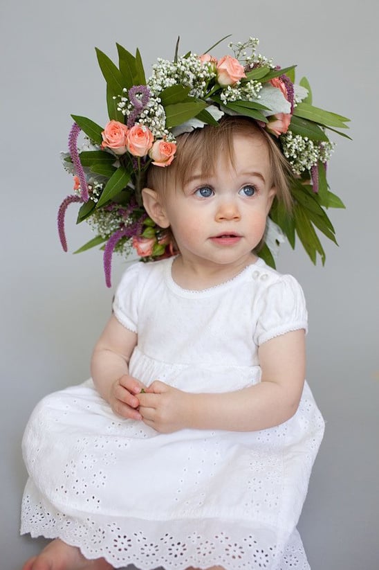 This DIY Crown is a must For Your Flower Girl