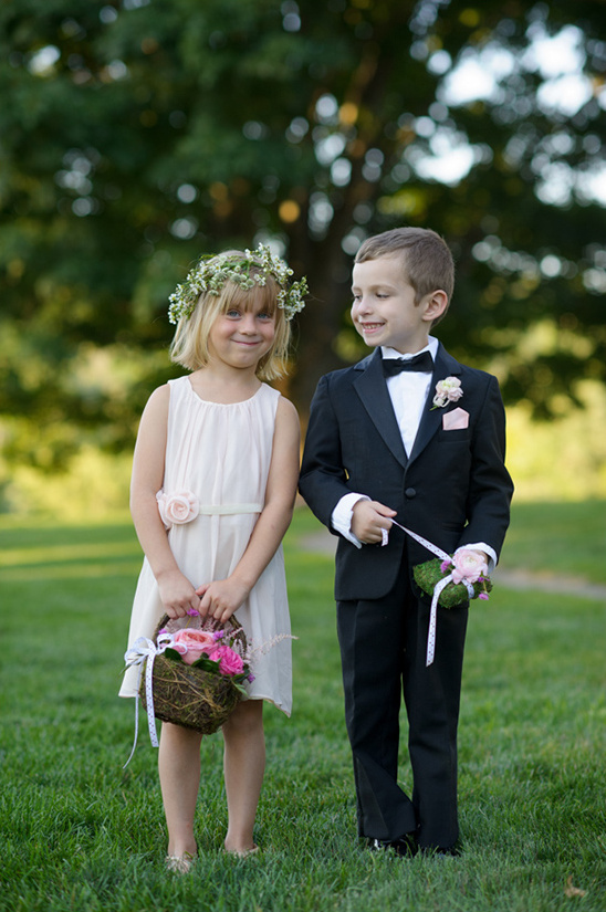 ring bearer and flower girl