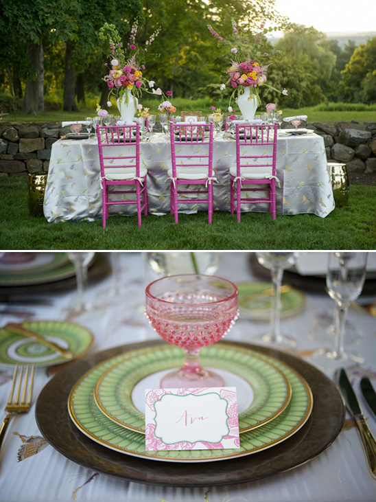 pink and gold wedding ideas