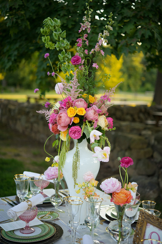 colorful centerpiece