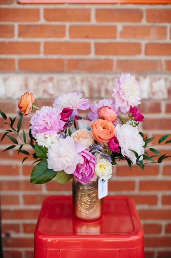 Brightly Colored North Texas Wedding