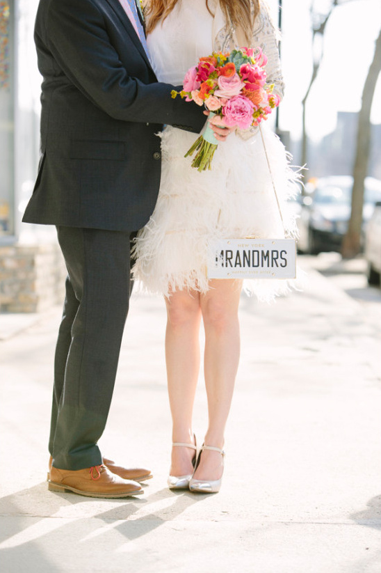 Bucking Tradition with a Bright and Playful Wedding