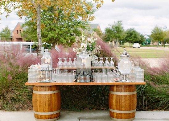 wedding drink station ideas