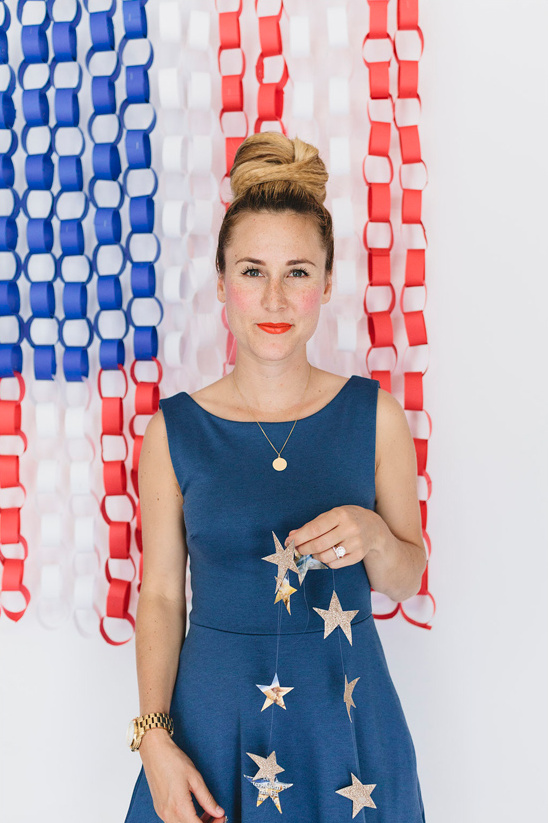 Crimptastic DIY Fourth of July Hair