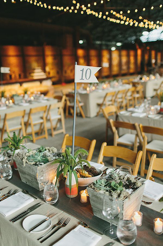 flags for table numbers