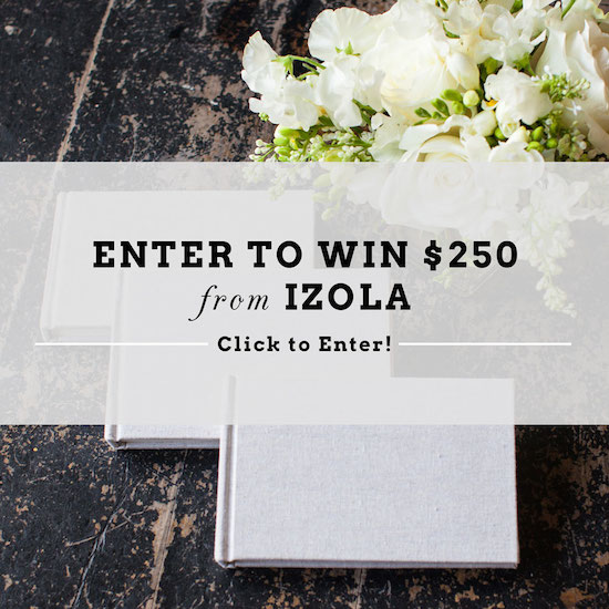 Enter to win a $250 card to Izola