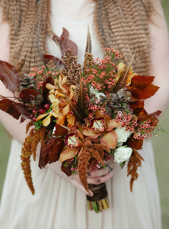 Fall Inspired Wedding Bouquet Recipe