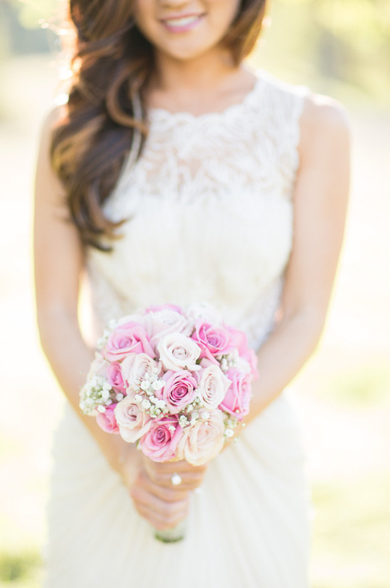 pink ombre rose bouquet