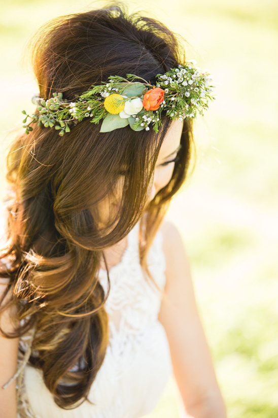 whimsical floral crown
