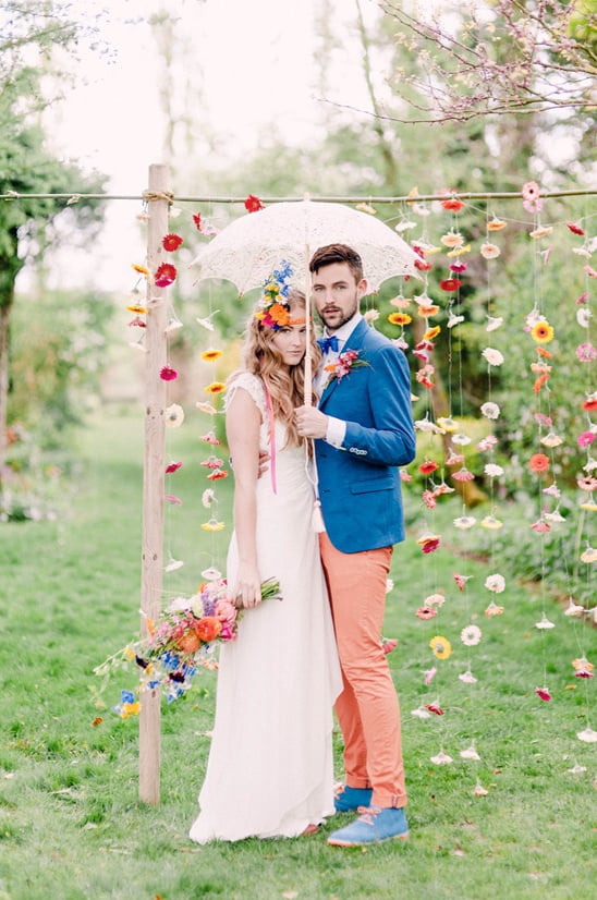 Greenhouse Wedding With Tons Of Color