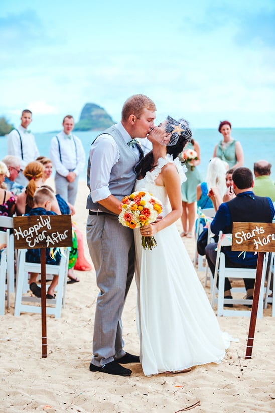 hawaiian wedding kiss