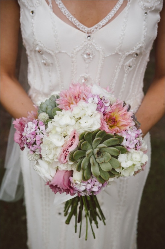 locally sourced wedding bouquet from Blue Planet Green Events