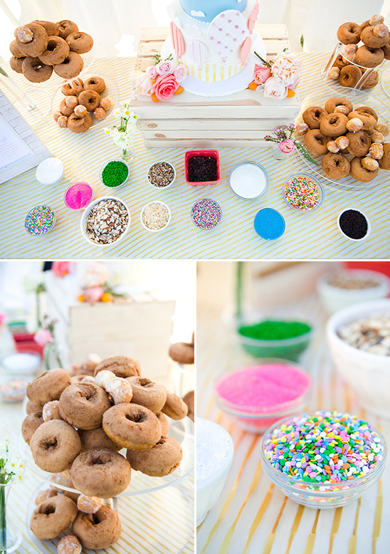 donut bar in place of a grooms cake