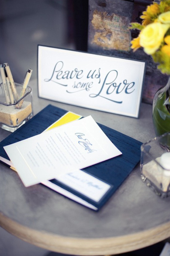 leave us some love guestbook