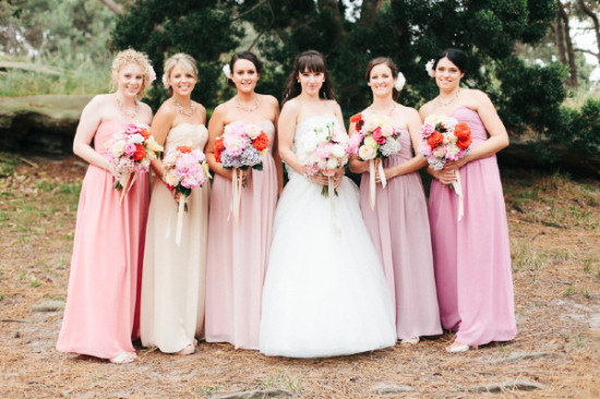 Ombre Bridesmaid Dresses