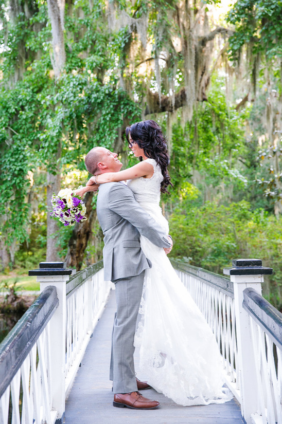 Regal Wedding in Royal Purple