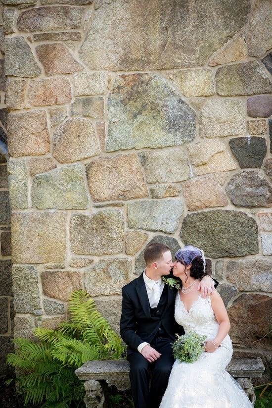 Rustic New England Wedding with Beautiful Vintage Details