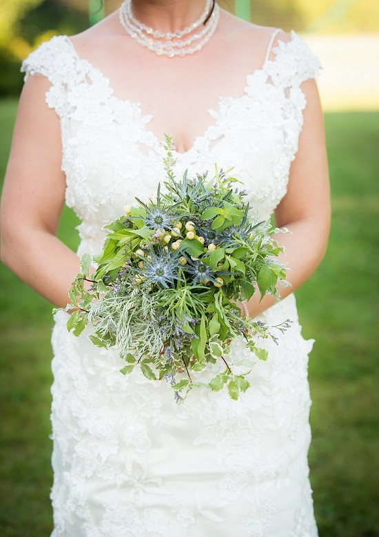 Rustic New England Wedding with Beautiful Vintage Details