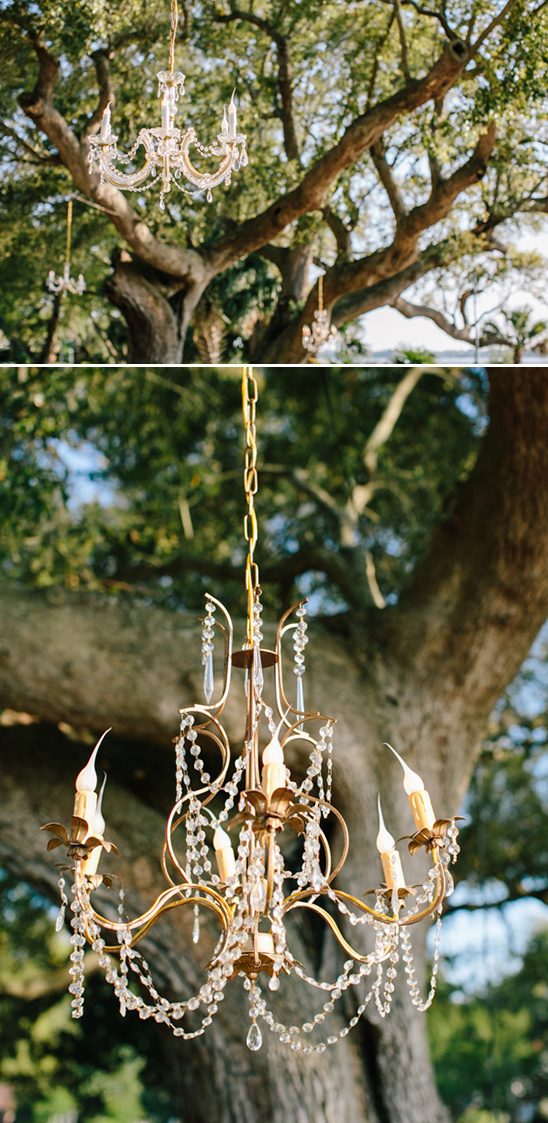 hanging chandeliers