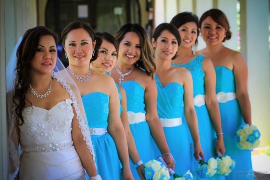 Tiffany Blue Bridesmaid Dresses