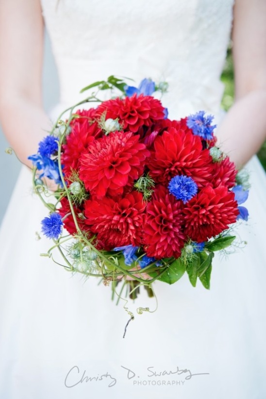 Vintage Red, White & Blue Styled Wedding Shoot