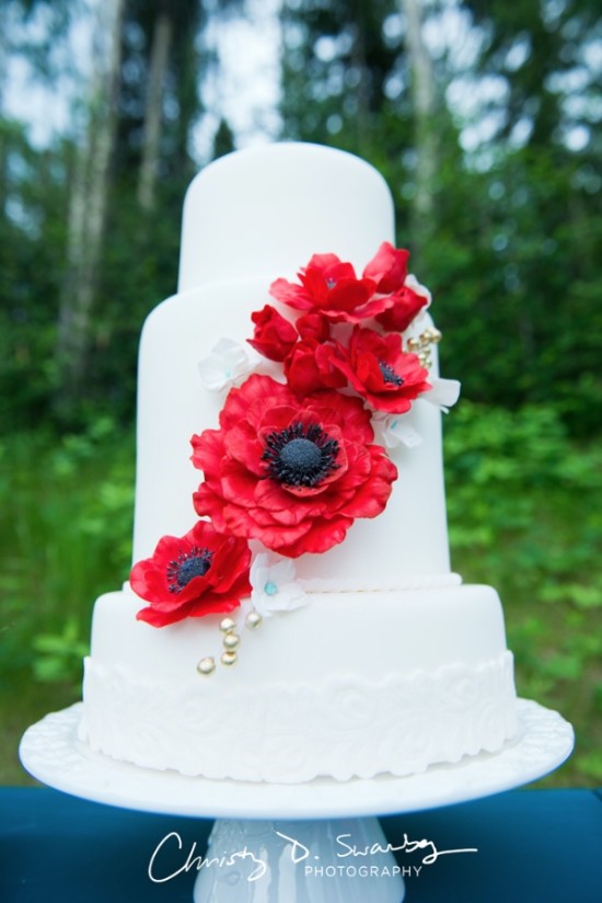 Vintage Red, White & Blue Styled Wedding Shoot