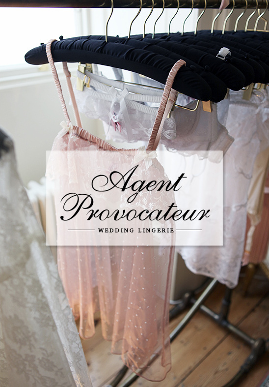 Agent Provcoateur wedding lingerie ideas