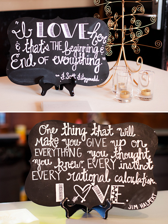 chalkboard quote signs