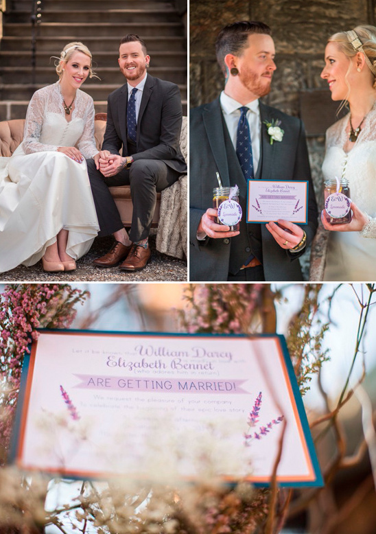 classy lavender wedding invitations