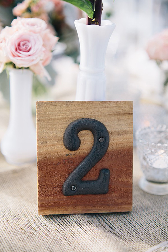 Make your own table numbers