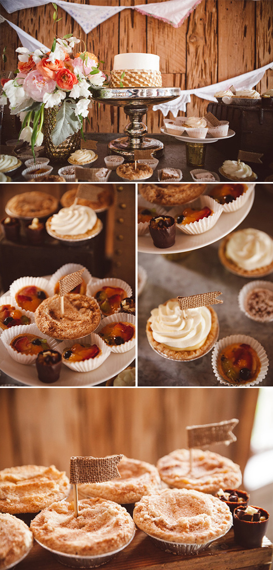 small pies and sweet treats