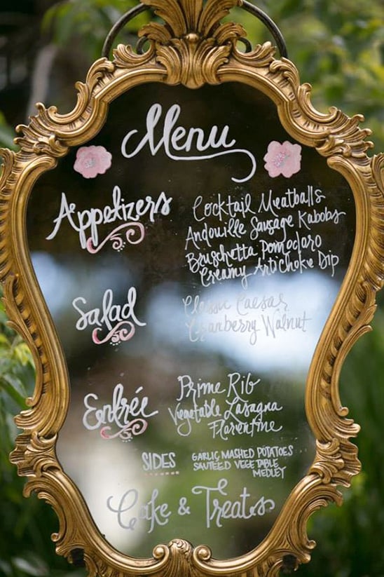 mirror menu