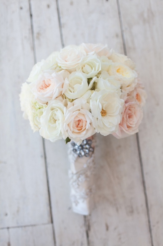 soft pink and white bouquet