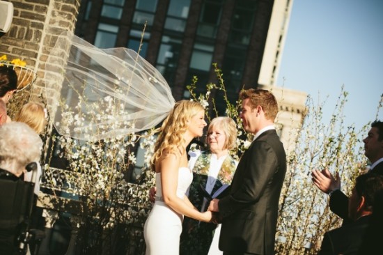 Modern & Classic Wedding at Midtown Loft and Terrace, NYC