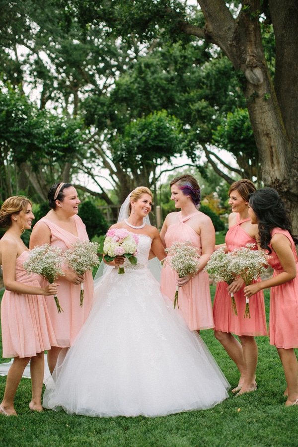 princess-pink-and-gold-wedding