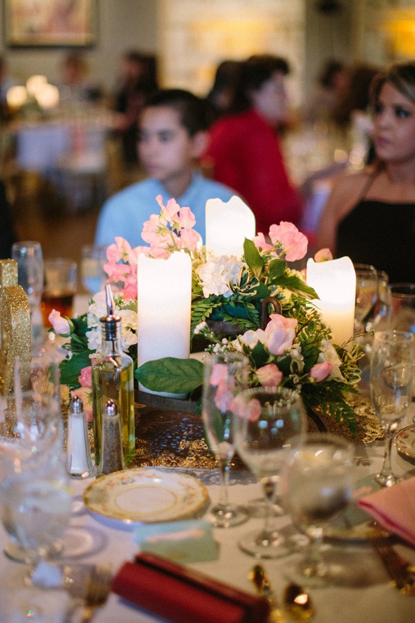 princess-pink-and-gold-wedding