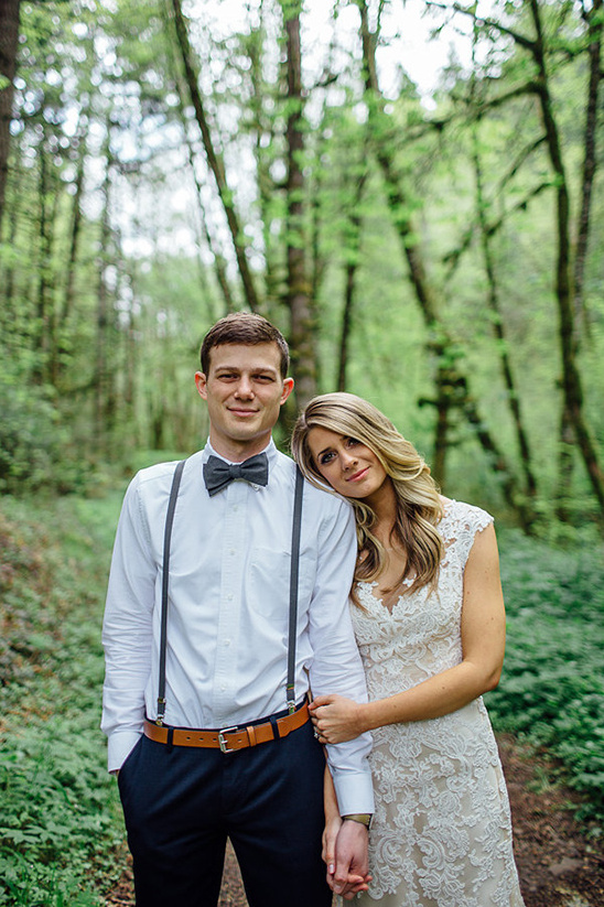 Rainy And Ravishing Rustic Wedding