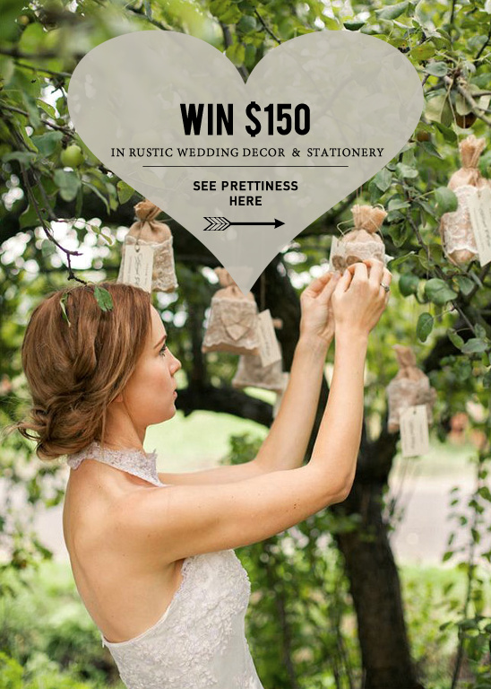Stylish Rustic Wedding Ideas and Giveaway From For Love Polka Dots