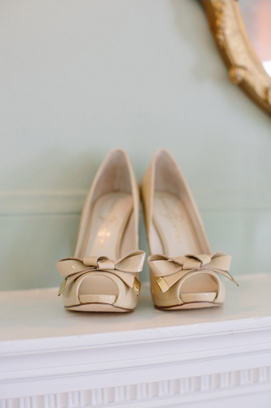 Elegant beige peep toe heels with bow womens shoes
