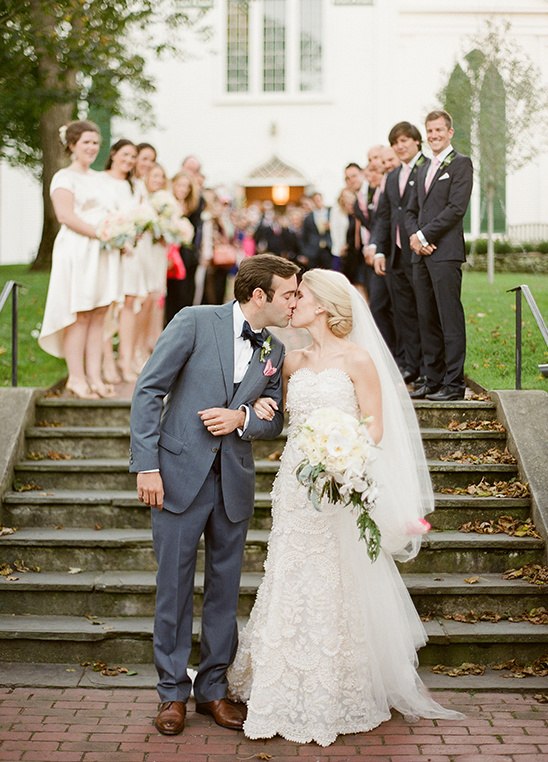 wedding ceremony exit captured by Jose Villa Photography