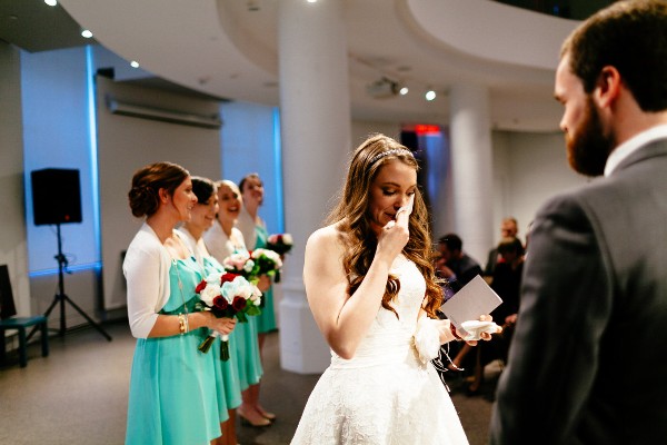 red-and-teal-wedding-with-playful
