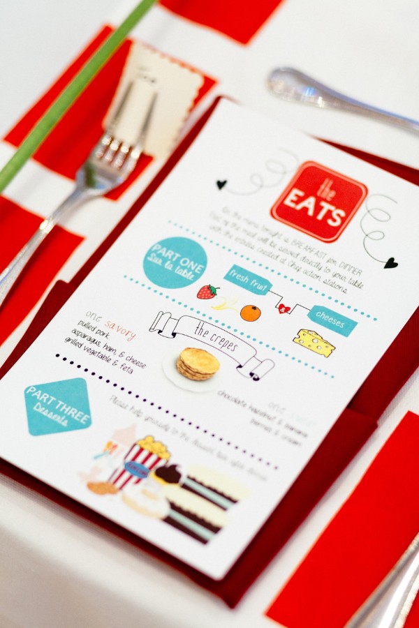 red-and-teal-wedding-with-playful
