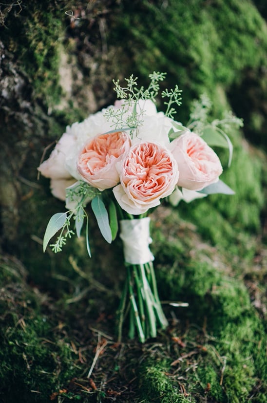 blush and white big bloom bouquet