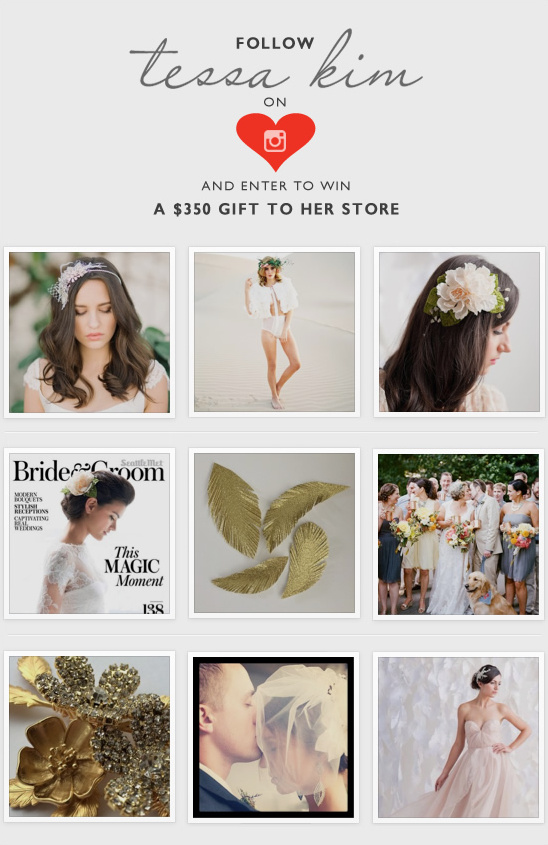 Win $350 Tessa Kim store gift; follow on Instagram